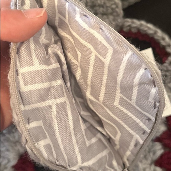 Handmade crochet granny square shoulder bag and matching wallet-lined - Picture 7 of 7